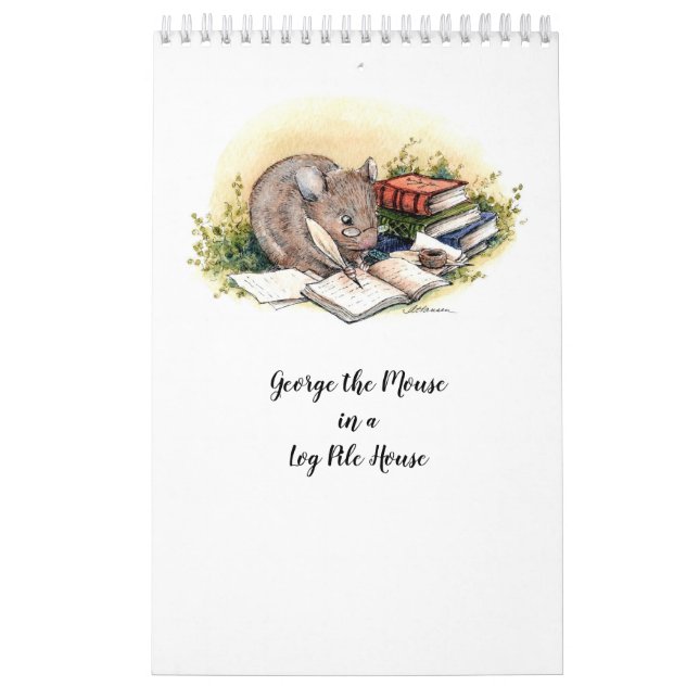 George die Maus mit Kunst von Alissa Hansen Calend Kalender (Titelbild)