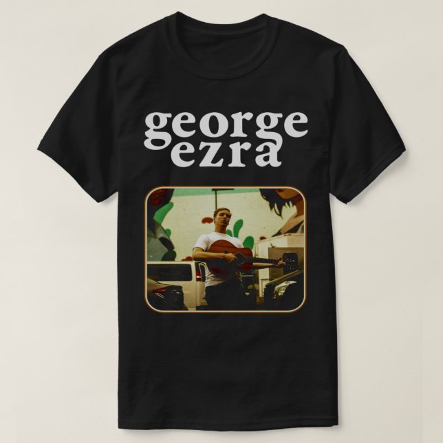 George Ezra Fan Music T-Shirt (Design vorne)