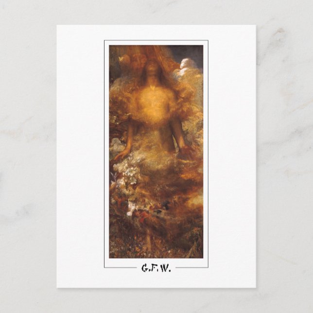 George Frederic Watts #234 - Fine Art Postcard Postkarte (Vorderseite)