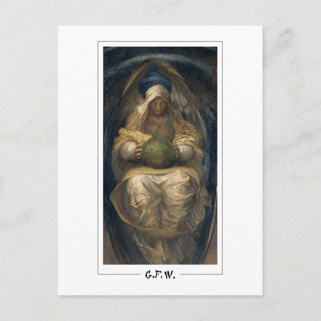 George Frederic Watts #8 - Fine Art Postcard Postkarte (Vorderseite)