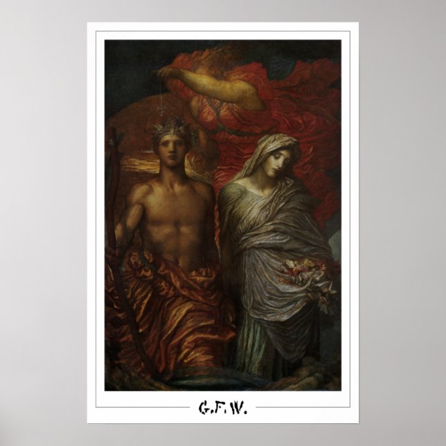 George Frederic Watts Zedign Art Poster #189 (Vorne)