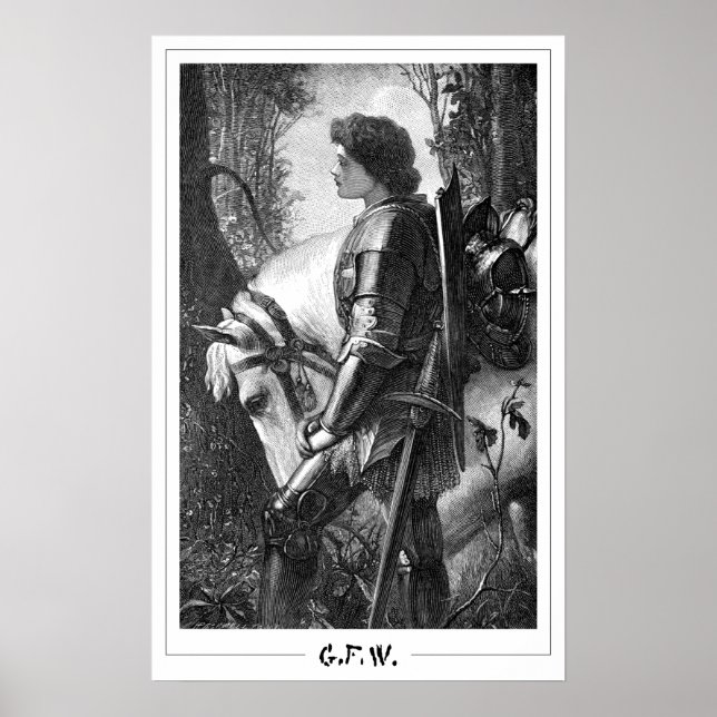 George Frederic Watts Zedign Art Poster #235 (Vorne)
