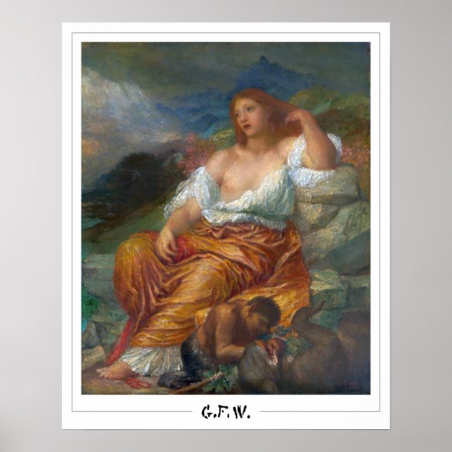 George Frederic Watts Zedign Art Poster #28 (Vorne)