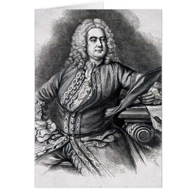 George Frederick Handel, 1749 (Vorne)