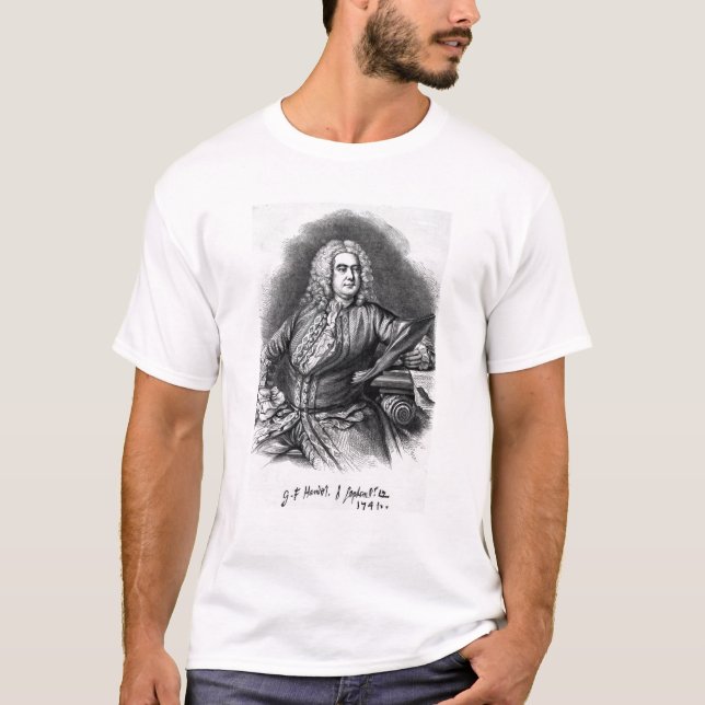 George Frederick Handel, 1749 T-Shirt (Vorderseite)