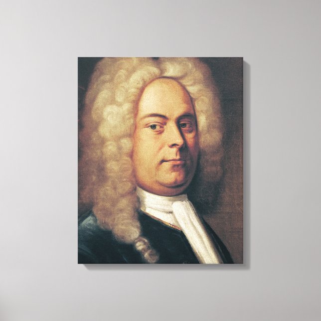 George Frederick Handel Leinwanddruck (Vorderseite)