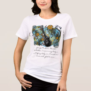 George Frideric Handel - "Ob ich in meinem Körper  Tri-Blend Shirt