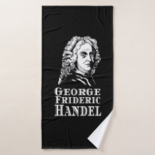 George Frideric Handel Portrait Badehandtuch