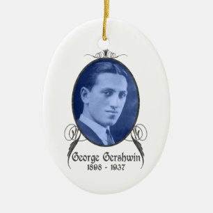 George Gershwin-Verzierung Keramikornament