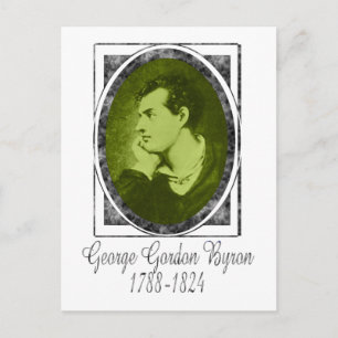 George Gordon Byron Postkarte