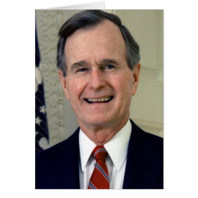 George H. W. Bush 41 (Vorne)