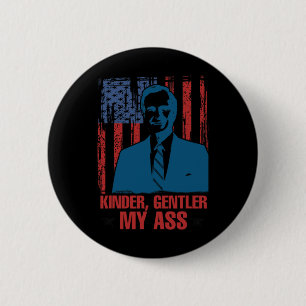 George H. W. Bush Lustige Kinder Mildere Sprache R Button