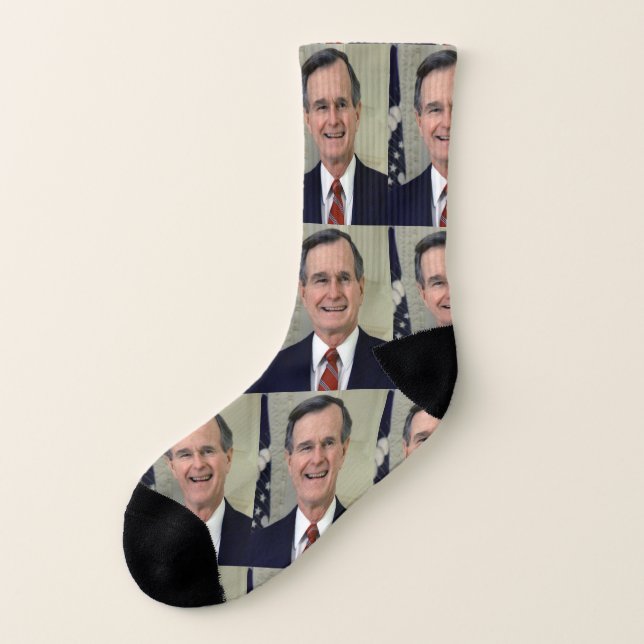 George H W Bush Socken (Links - Außen)
