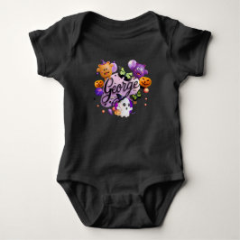 "George" Halloween niedlicher Baby-T - Shirt