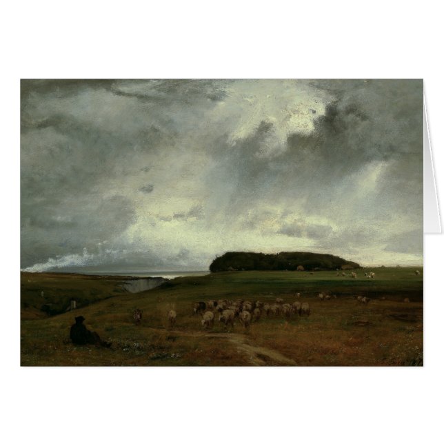 George Inness - Der Sturm (Vorderseite (Horizontal))