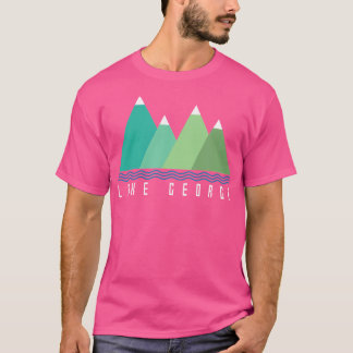 George Lake Mountain Camping Wandern Tshi T-Shirt