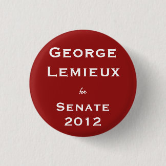 George Lemieux für Senat Button