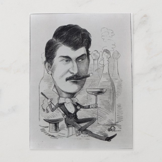 George Leybourne Postkarte (Vorderseite)