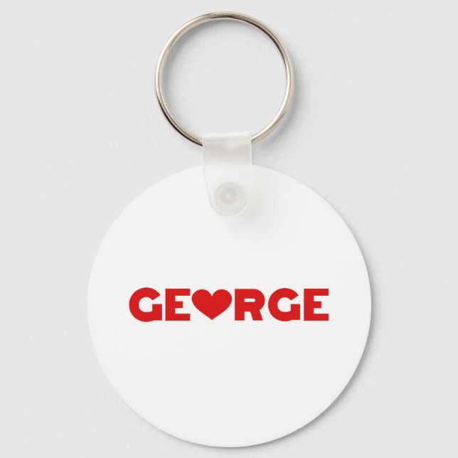 George Liebe Schlüsselanhänger (Vorderseite)