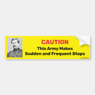 George McClellan-Autoaufkleber Autoaufkleber