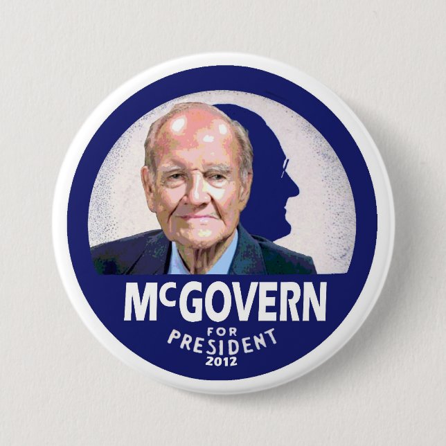 George McGovern für Präsidenten 2012 Button (Vorderseite)