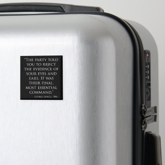 George Orwell 1984 Zitat Beweise Ablehnen Magnet