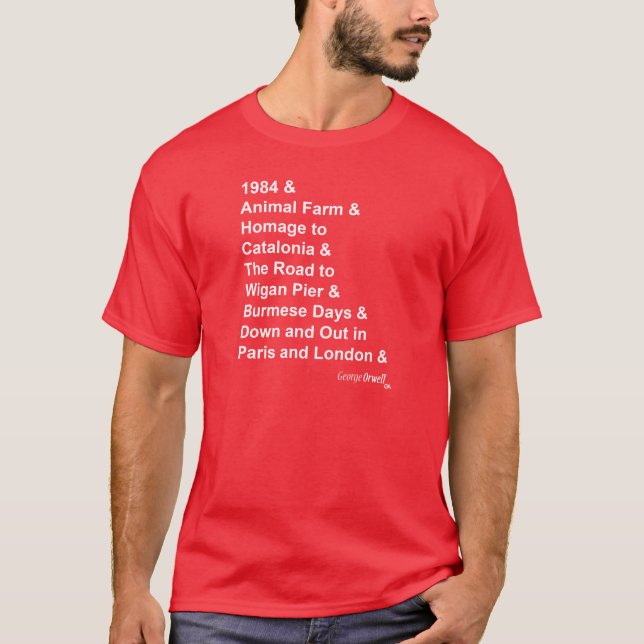 George Orwell T-Shirt (Vorderseite)