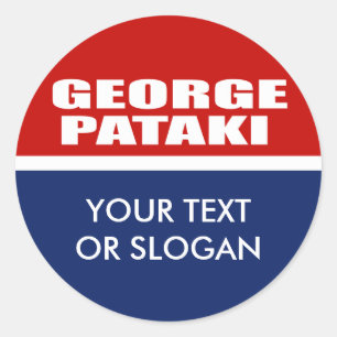 GEORGE PATAKI FÜR SENAT RUNDER AUFKLEBER