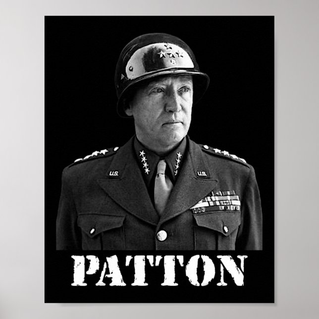 George Patton Zweiter Weltkrieg Siegessammlerin In Poster (Vorne)