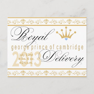 George Prince von Cambridge Souvenir Post Card Postkarte