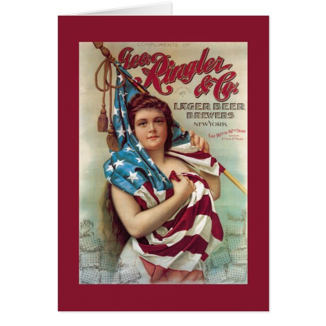 George Ringler & CO. Bierposter (Vorne)