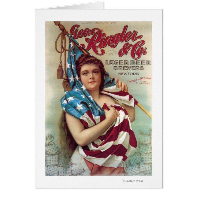 George Ringler & CO. Bierposter (Vorne)