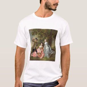 George Rogers mit seiner Ehefrau, Margaret und T-Shirt