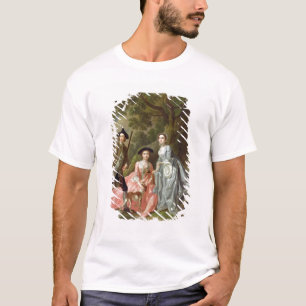 George Rogers mit seiner Ehefrau, Margaret und T-Shirt