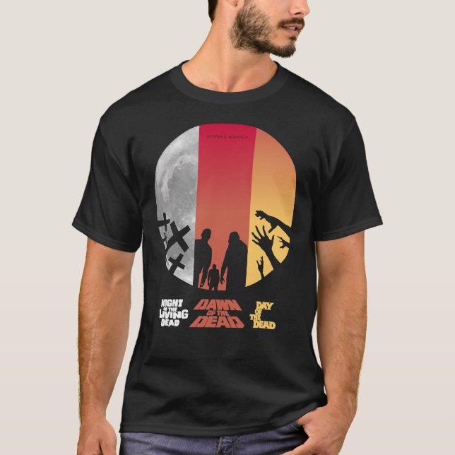 George Romero&x27;s Trilogie der toten klassischen T-Shirt (Vorderseite)
