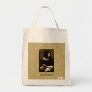 George Sand "One Happiness" Leinwand Tote Bag Tragetasche