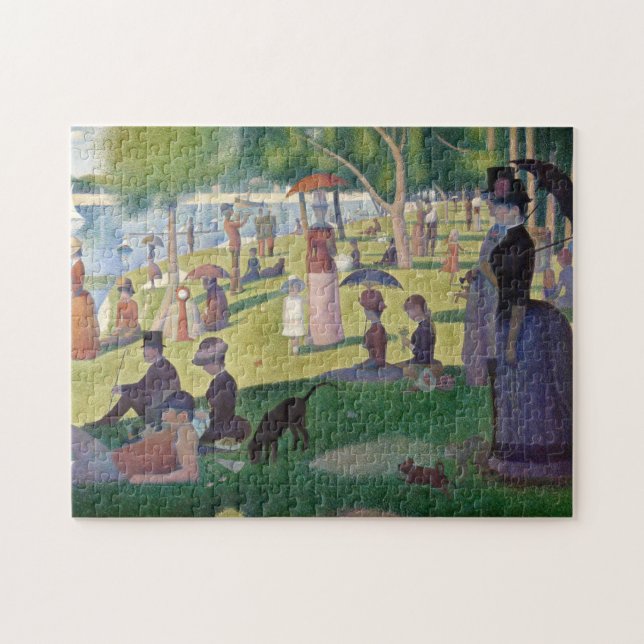 GEORGE SEURAT - Sonntagnachmittag 1884 (Horizontal)