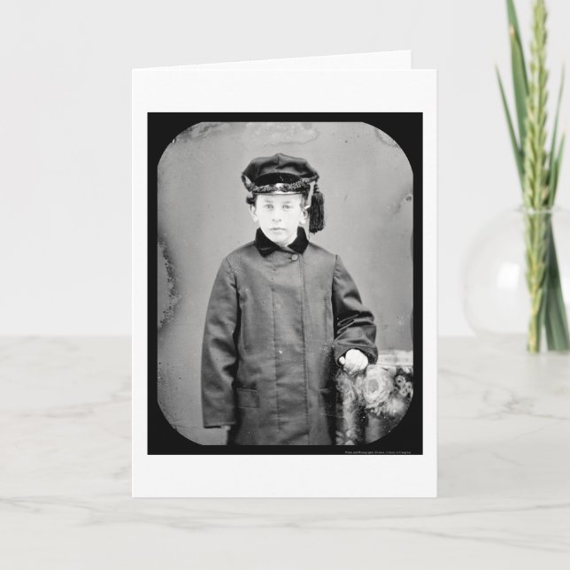 George Stowell Daguerreotype 1855 Karte (Vorderseite)