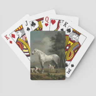 George Stubbs - Ein Dapple Grey Hunter Spielkarten