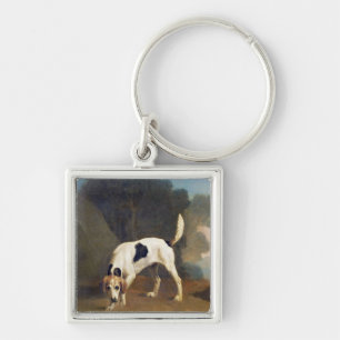 George Stubbs Foxhound auf dem Geruch, c.1760 Schlüsselanhänger