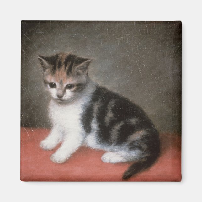 George Stubbs | Frau Ann White's Kitten, 1790 Magnet (Vorne)