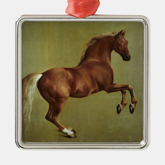 George Stubbs| Whistlejacke, 1762 Ornament Aus Metall (Vorne)
