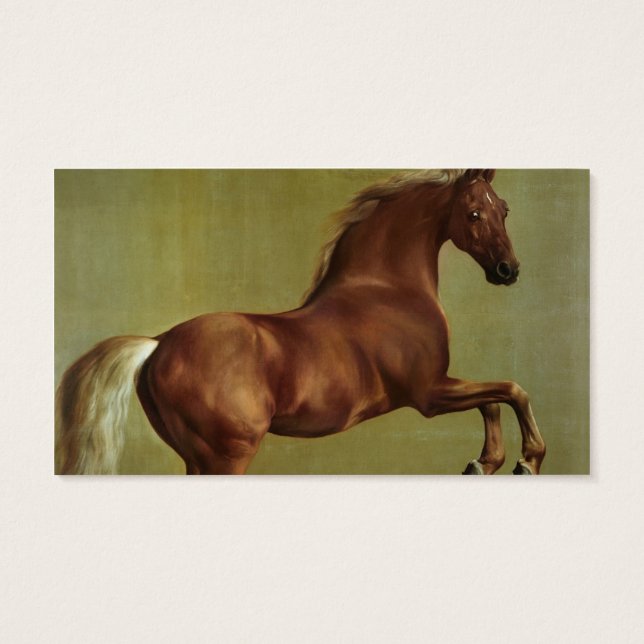 George Stubbs | Whistlejacket, 1762 (Rückseite)