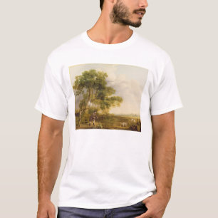 George Stubbs   zwei Herr-Schießen (Öl kann an T-Shirt