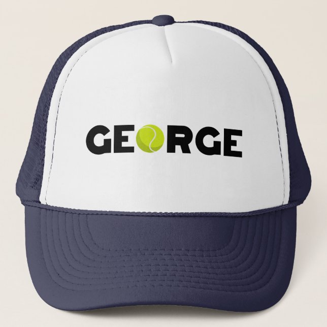 George Tennis Truckerkappe (Vorderseite)