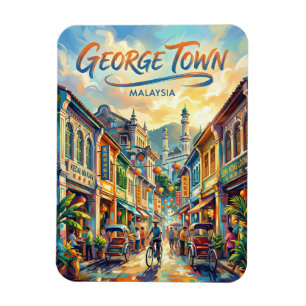 George Town Malaysia Magnet