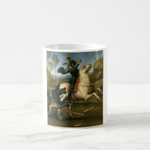 George und der Drache (von Raphael) Kaffeetasse