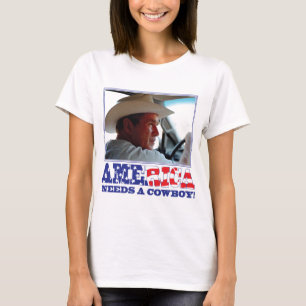 George W Bush - Amerika benötigt einen Cowboy T-Shirt