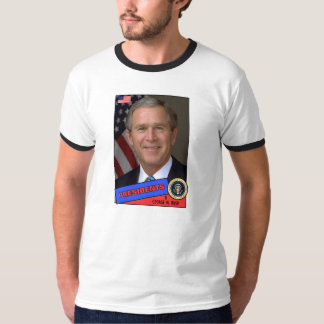 George W. Bush Baseball Card T-Shirt