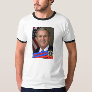 George W. Bush Baseballkarte T-Shirt